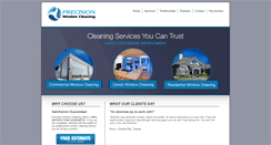 Desktop Screenshot of precisioncleaning.ca